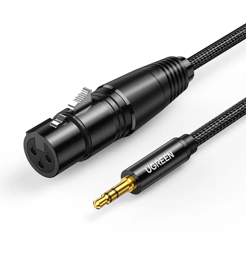 Ugreen AV182 3.5mm (Three-Pole) Male to XLR Female